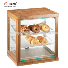 Keep Your Food Fresh And Clean Retail Store Modern Glass Acrylic Showcase Bread Bakery Display Cabinet